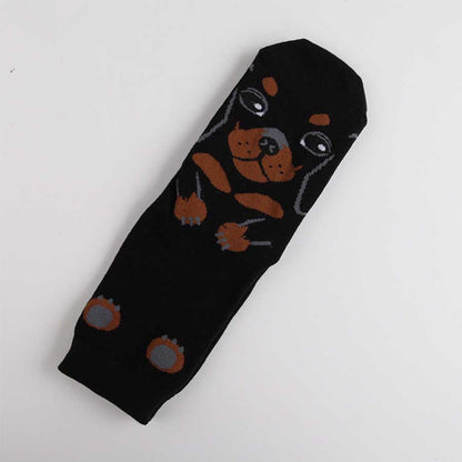 Cartoon Dog Socks