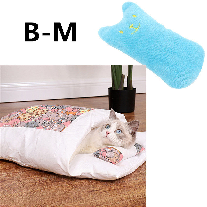 Removable Cat Bed Mat