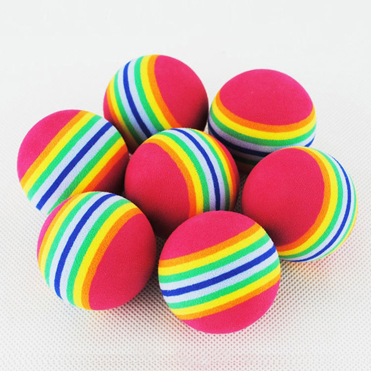 Rainbow Cat Ball Toy