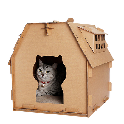 Cat House Carton