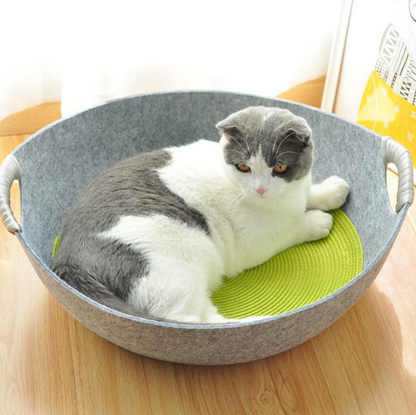 Cat Scratcher Bed House