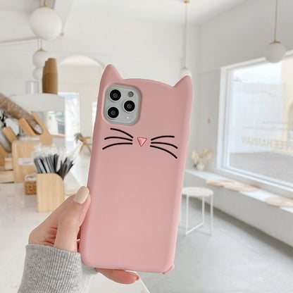 Whiskered Cat Phone Case