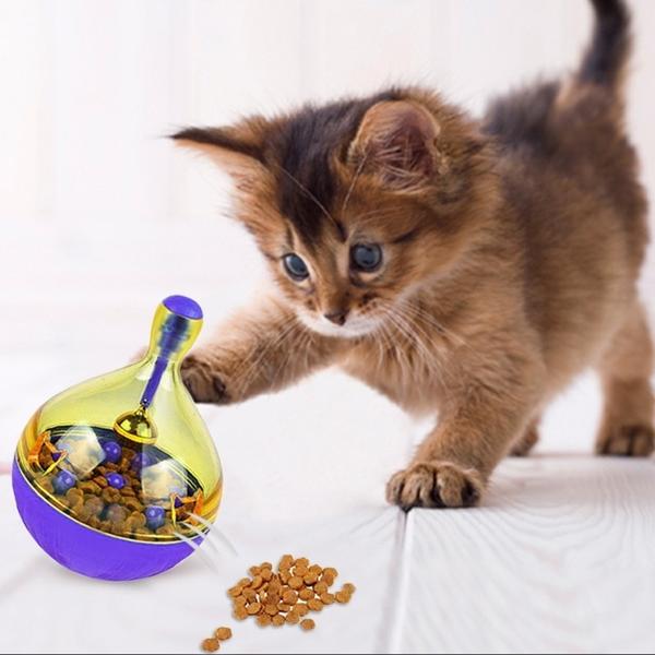 Cat Interactive Treat Ball Toy