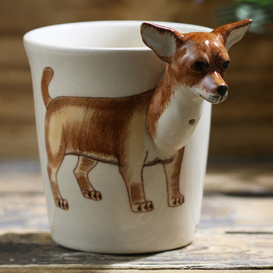 Hand Drawn Animal Mug