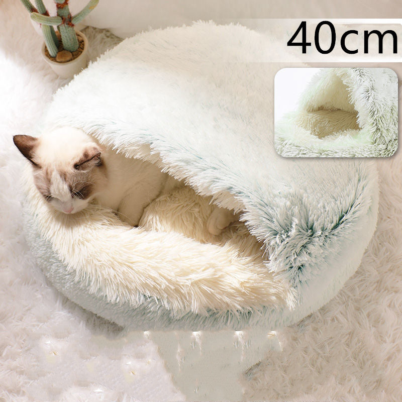 Pet Bed Round Plush