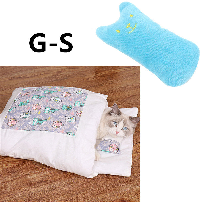 Removable Cat Bed Mat