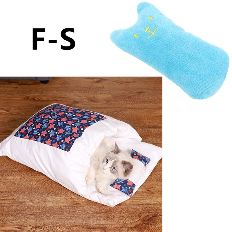 Removable Cat Bed Mat