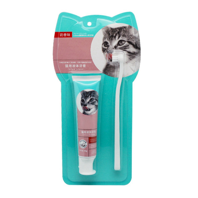 Cat Toothpaste Set