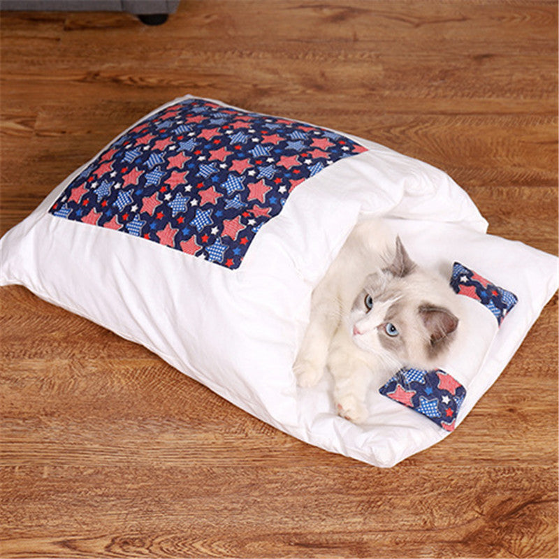 Removable Cat Bed Mat