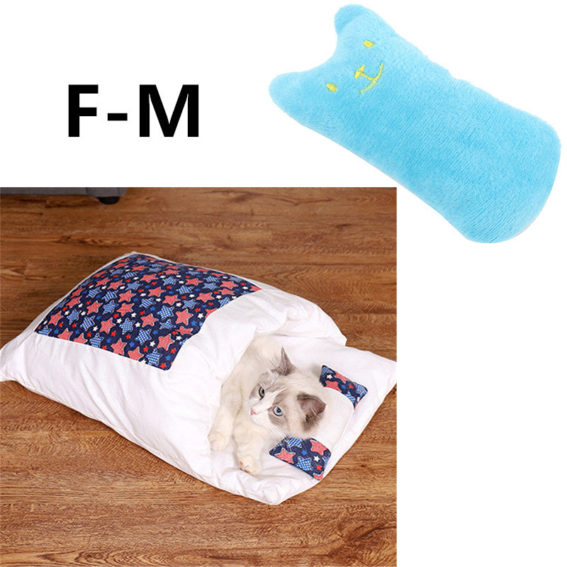 Removable Cat Bed Mat