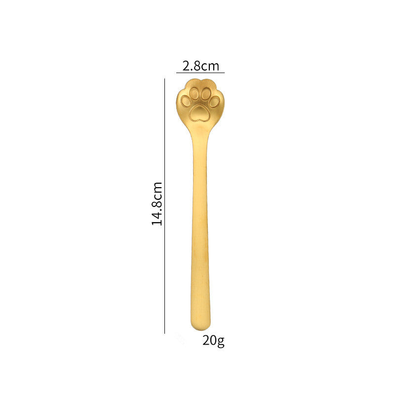 Cartoon Pet Paw Spoon