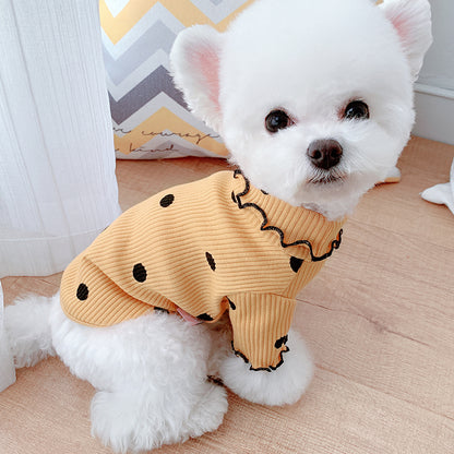 Dog Dot Turtleneck