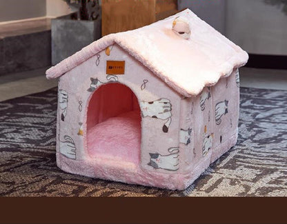 Foldable Pet Winter House