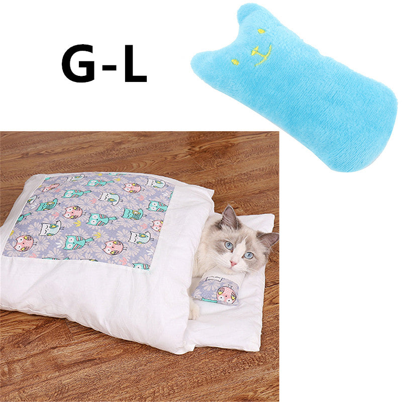 Removable Cat Bed Mat