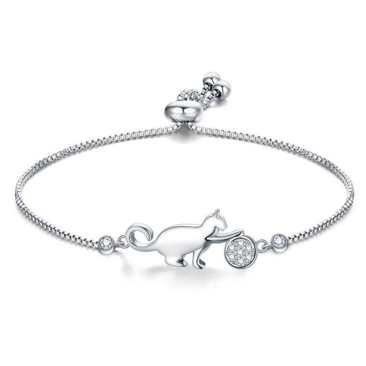 Cute Cat Adjustable Bracelet