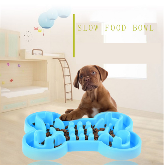 Dog Slow Food Feeder Bowl