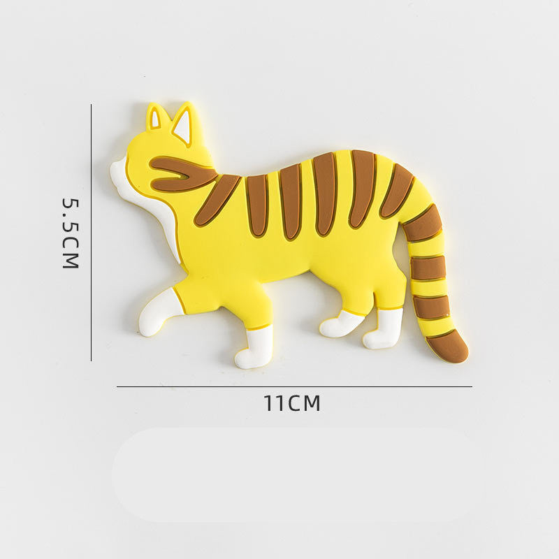 Cat Tail Fridge-Magnet