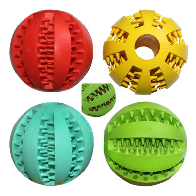 Dog Rubber Food Ball