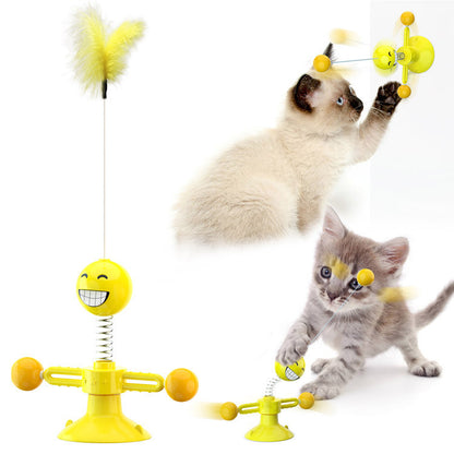 Cat Windmill Toy