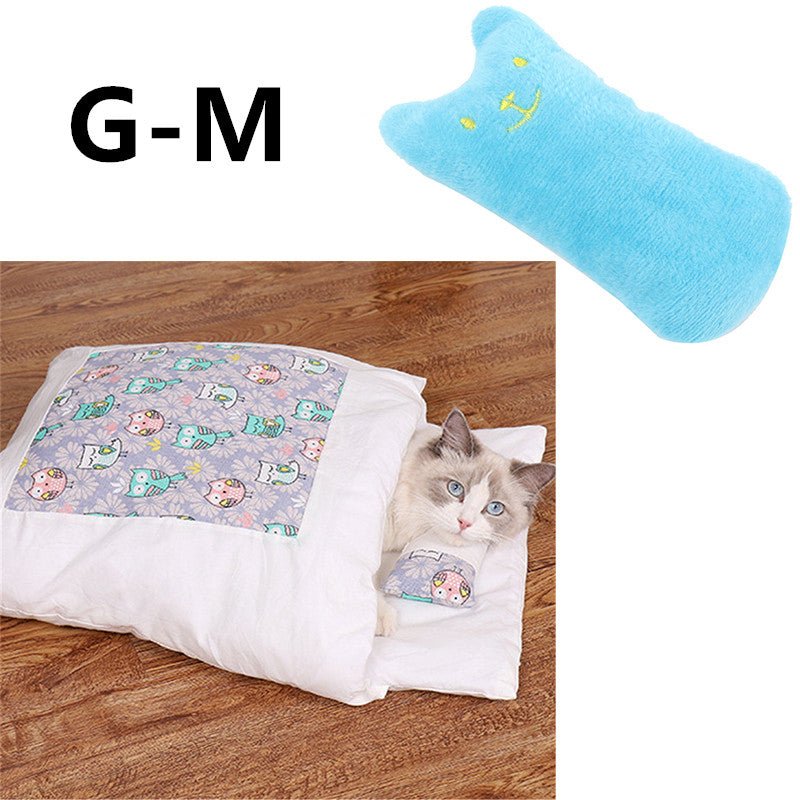 Removable Cat Bed Mat