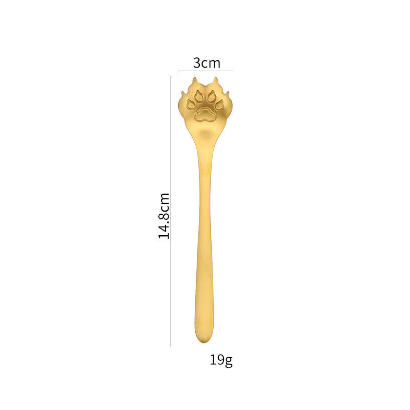 Cartoon Pet Paw Spoon