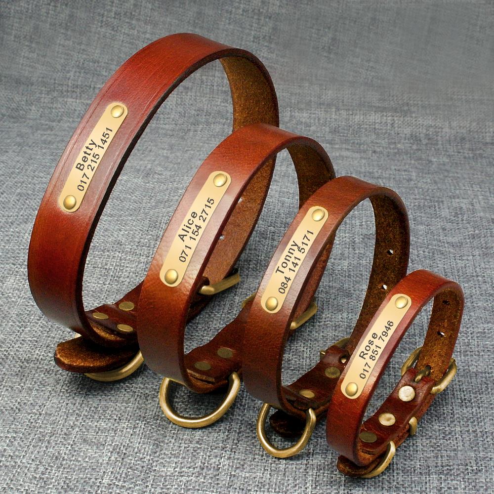 Dog Leather Collar