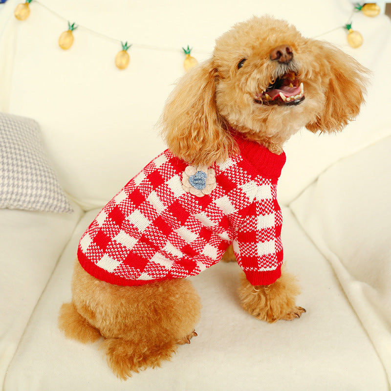 Bowknot Dog Sweater