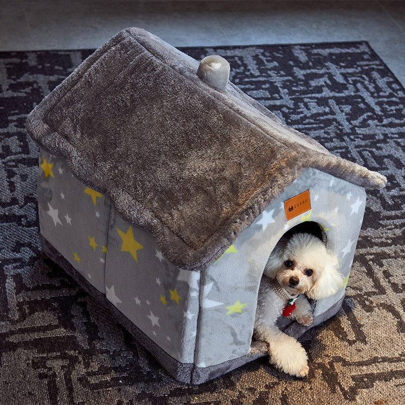 Foldable Pet Winter House