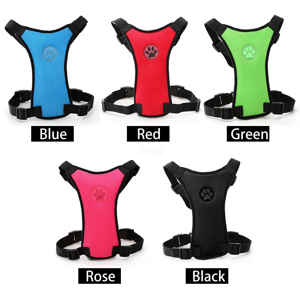 Adjustable Dog Car Safety Harness