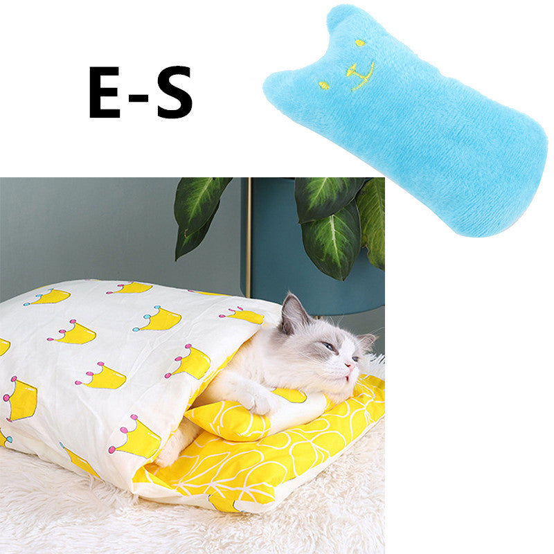 Removable Cat Bed Mat