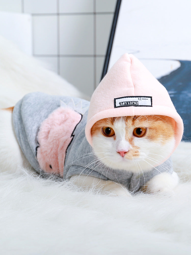 Cat Hooded Clothes