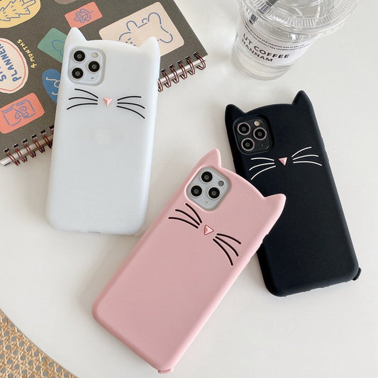 Whiskered Cat Phone Case