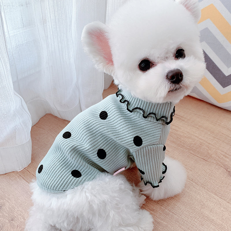 Dog Dot Turtleneck