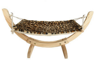 Cat Hammock Wooden Bed