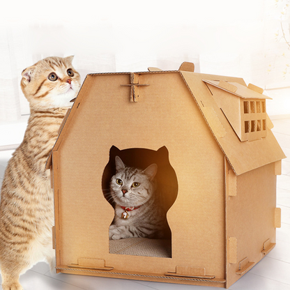 Cat House Carton