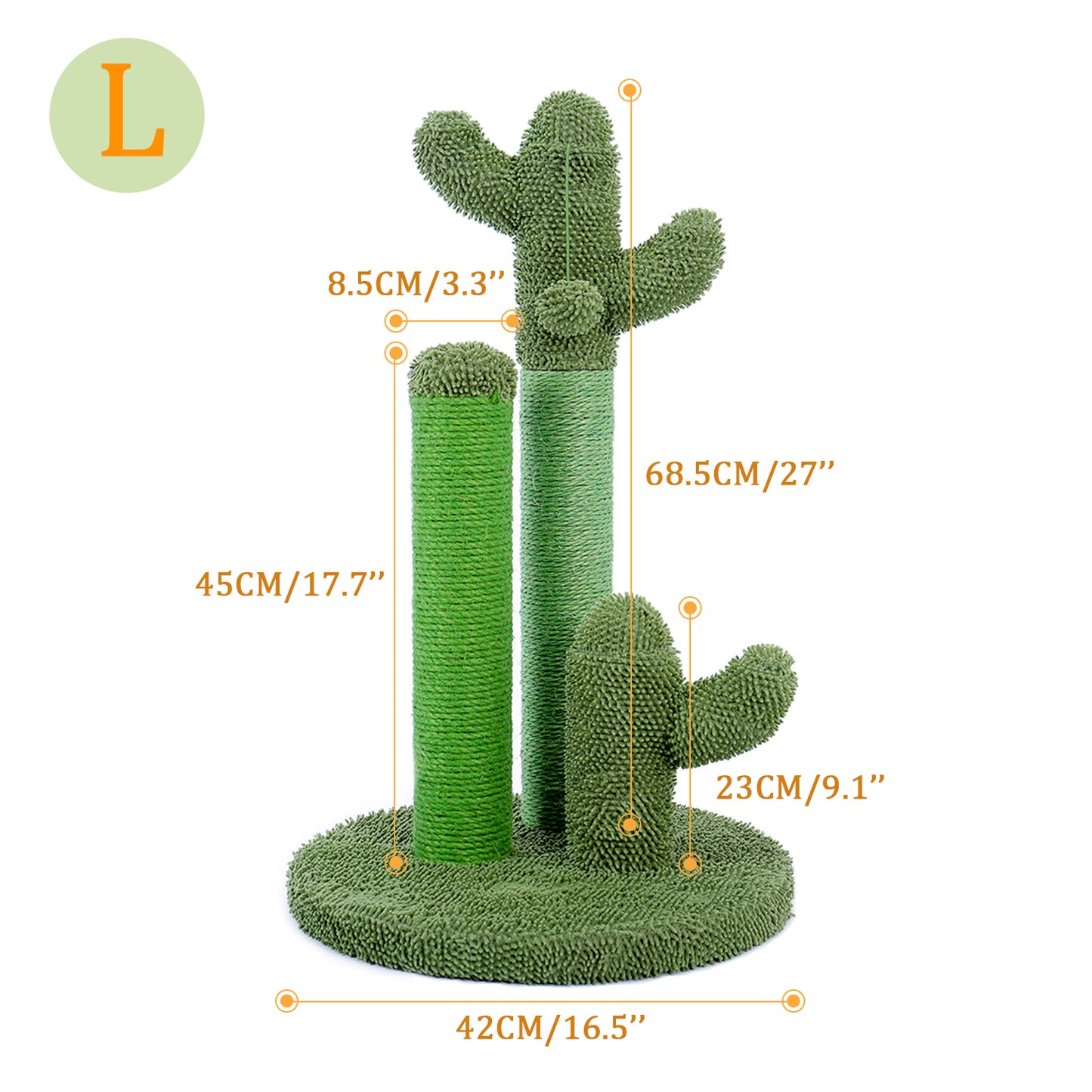 Cat Scratching Cactus Tree