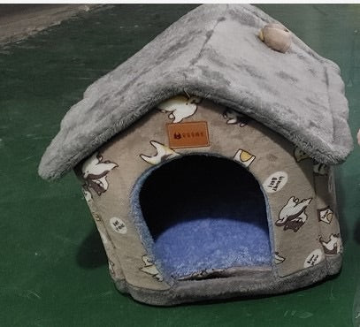 Foldable Pet Winter House