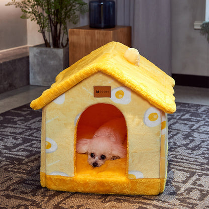 Foldable Pet Winter House