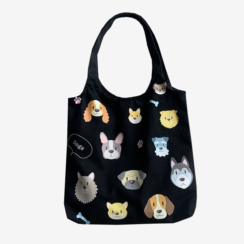 Dog Canvas Bag