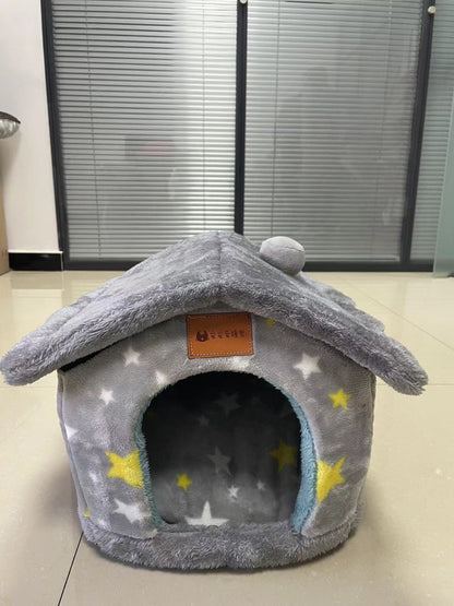 Foldable Pet Winter House